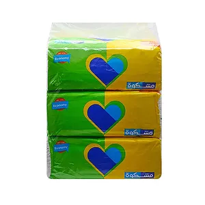 دستمال کاغذی 250 برگ مشکوة مدل Soft بسته 6 عددی