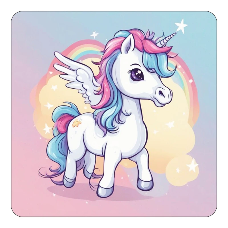 مگنت کاکتی طرح اسب تک شاخ و یونیکورن مدل mp30661