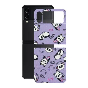 Remax cover sticker Leth model panda design suitable for Samsung Galaxy Z Flip3 mobile phone