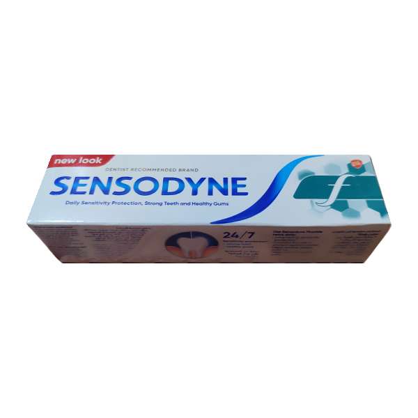 خمیر دندان سنسوداین مدل Fluoride حجم 50 میلی لیتر خمیر دندان سنسوداین مدل Fluoride حجم 50 میلی لیتر