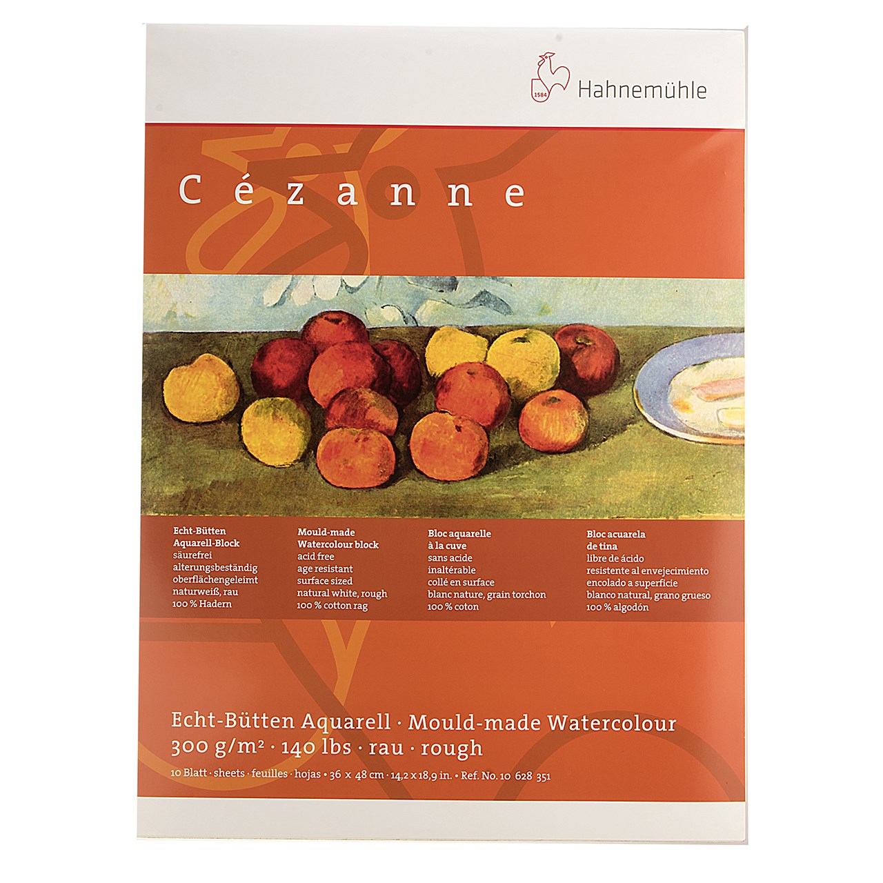 بوم آبرنگ دفترچه ای هانه موله مدل Cezanne سایز 48 × 36 سانتی متر 10 برگ