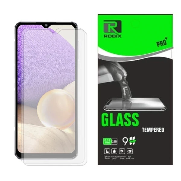 محافظ صفحه نمایش روبیکس مدلSAD-A32مناسب برای گوشی موبایل سامسونگ Galaxy A32 بسته دو عددی