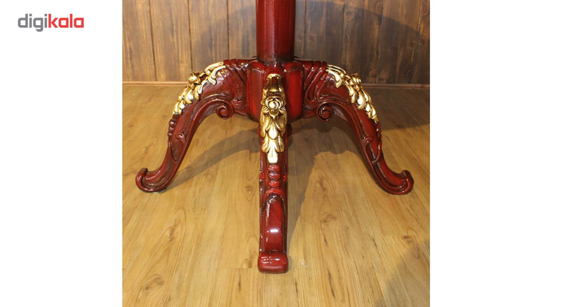 میز ناهار خوری ایپک استیل مدل ترنج سایز 125 × 125