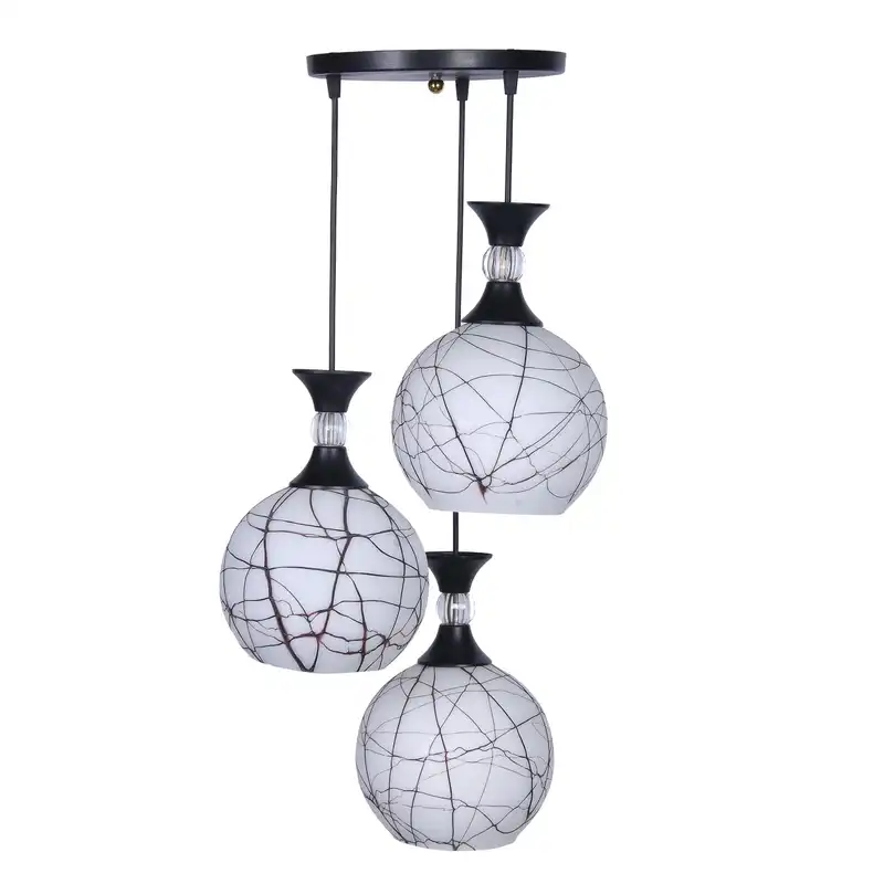 چراغ آویز سهیل مدل Fish سه شعله