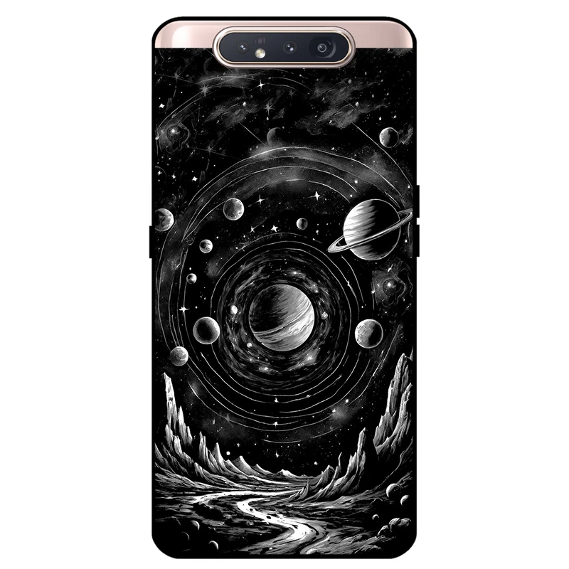 کاور مگافون طرح مریخ مدل 7424 مناسب برای گوشی موبایل سامسونگ Galaxy A80