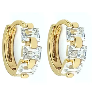 گوشواره دخترانه ژوپینگ مدل نگین کد 0282