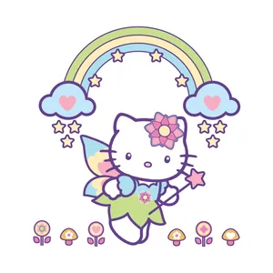 Salso kitty 3D Sticker