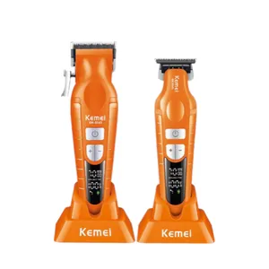 ماشین اصلاح موی سر و صورت شارژی کیمی مدل KM-8543 مجموعه 2 عددی