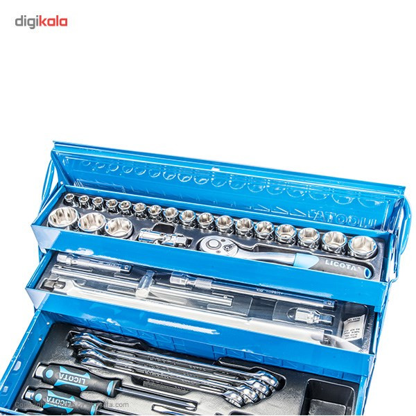 قیمت و خرید مجموعه 57 عددی جعبه ابزار لیکوتا مدل AHB-533K01