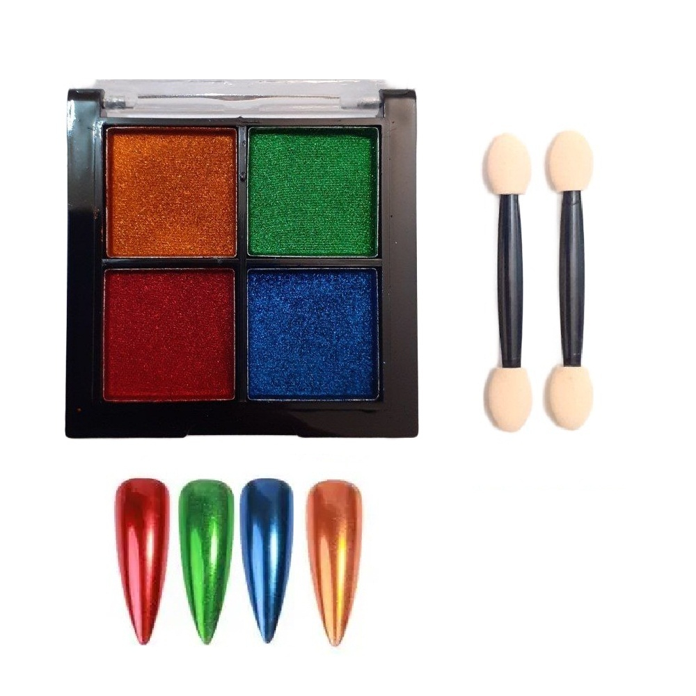 پودر کروم ناخن سالید مدل 09