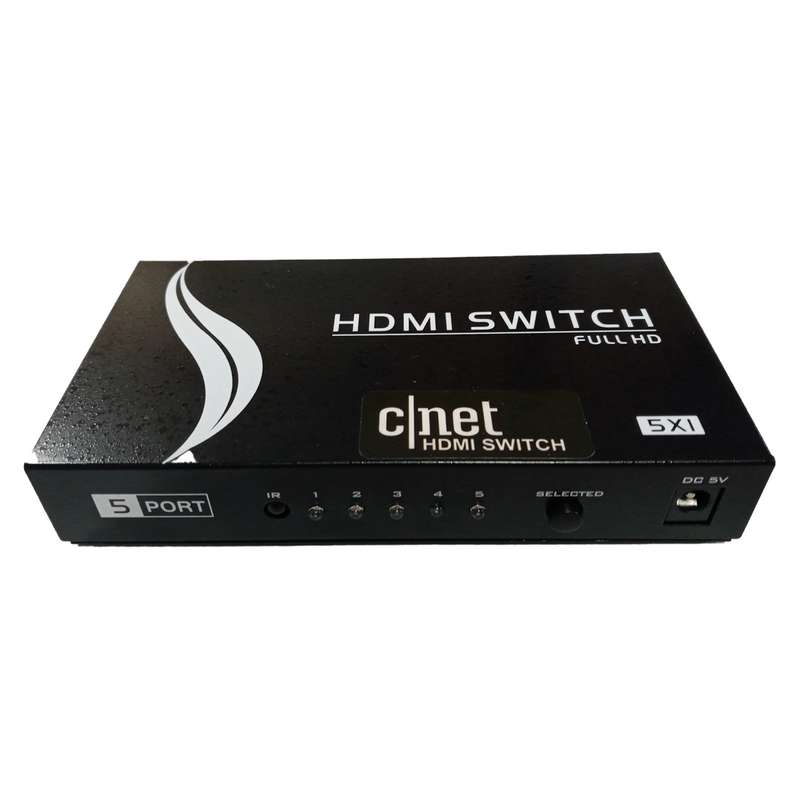 سوئیچ 5 به 1 HDMI سی نت مدل PLUS51