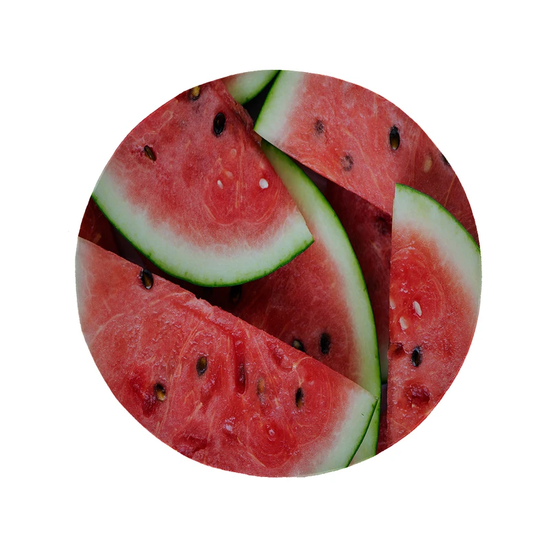  پادری مدل دایره طرح هندوانه کد 8353 سایز 90 × 90 سانتی متر