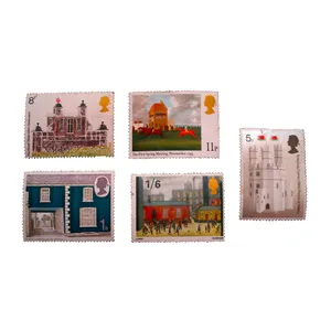 تمبر یادگاری مدل بنا کد BN-246 مجموعه 5 عددی