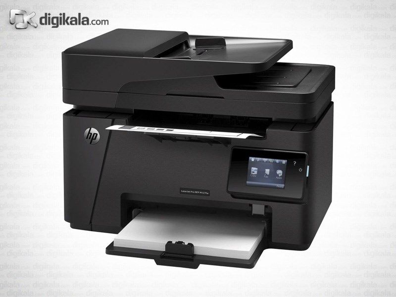 پرینتر چندکاره لیزری اچ پی مدل LaserJet Pro MFP M127fw همراه با گوشی تلفن