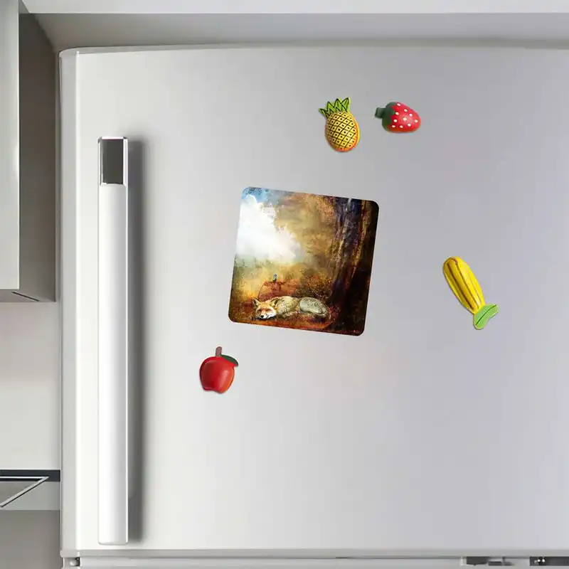 مگنت طرح نقاشی رنگ روغن مدل mg10400