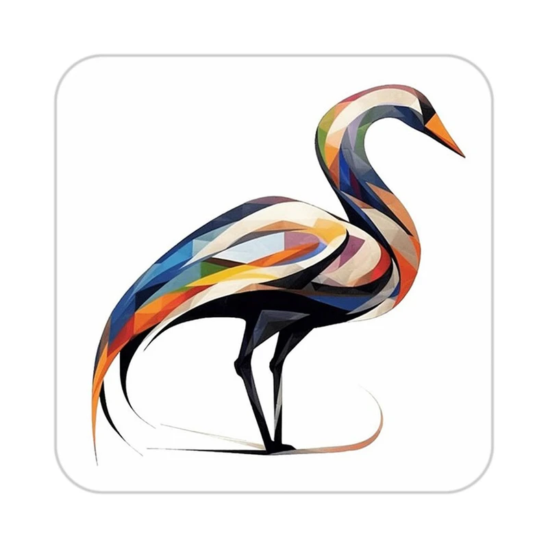 زیر لیوانی کاکتی طرح حیوانات رنگی مدل mp26049