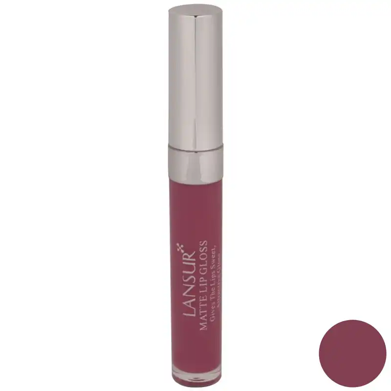 رژ لب مایع لنسور سری Matte شماره 12