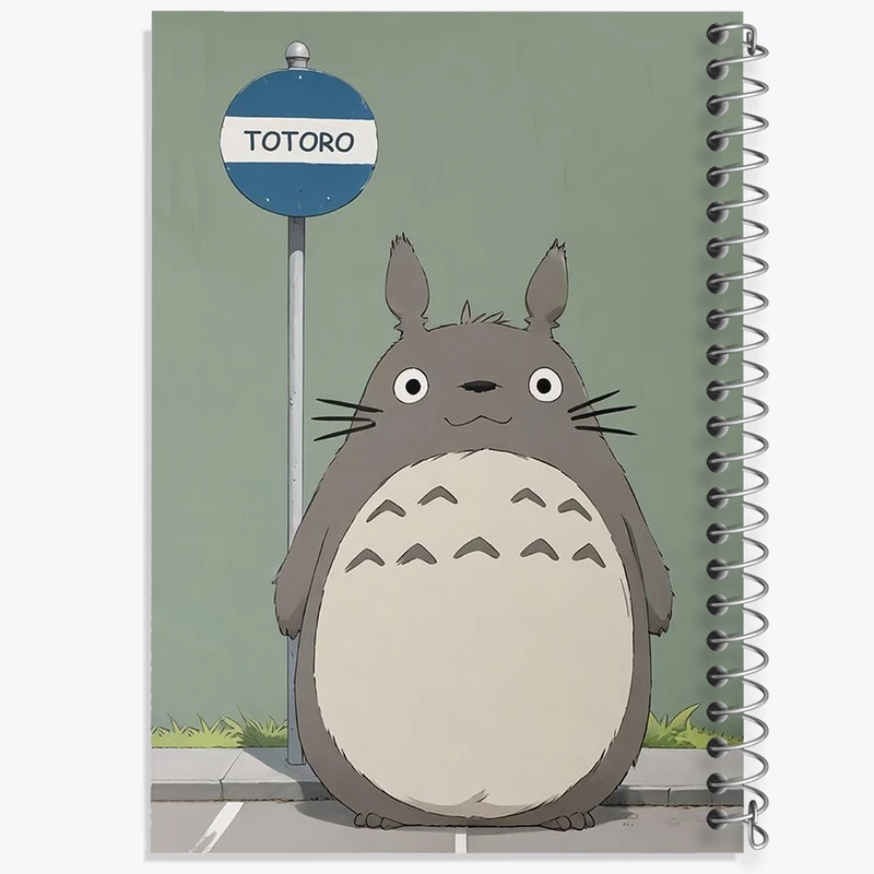 دفتر نقاشی 50 برگ خندالو طرح انیمه توتورو (Totoro) کد N2120