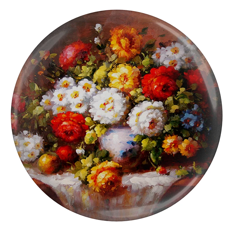 مگنت طرح نقاشی گل مدل S10246 