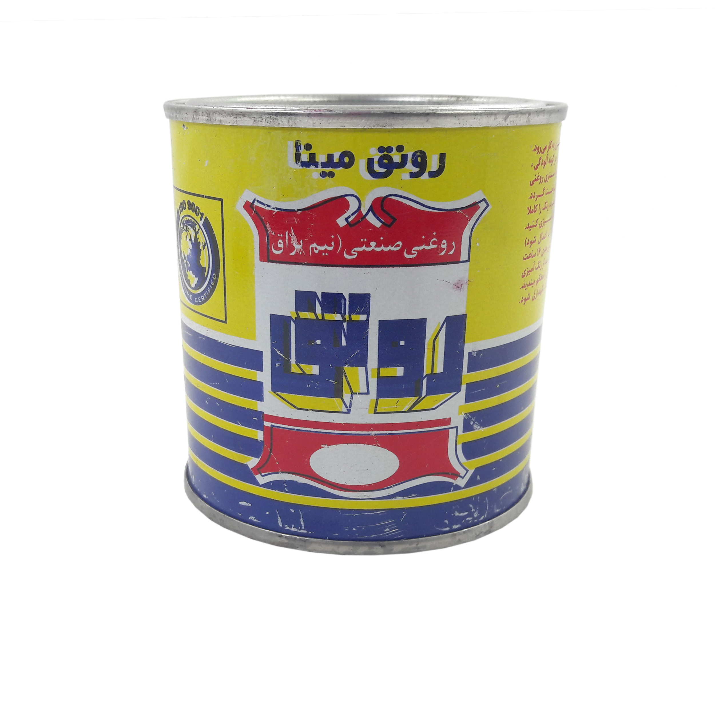 رنگ روغن آبی رونق مدل Ro12 وزن 230 گرم