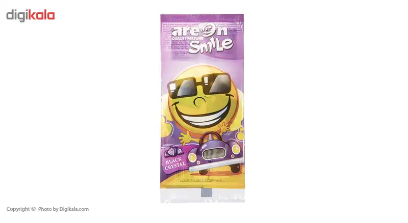 خوشبو کننده ماشین آرئون مدل Smile Black Crystal