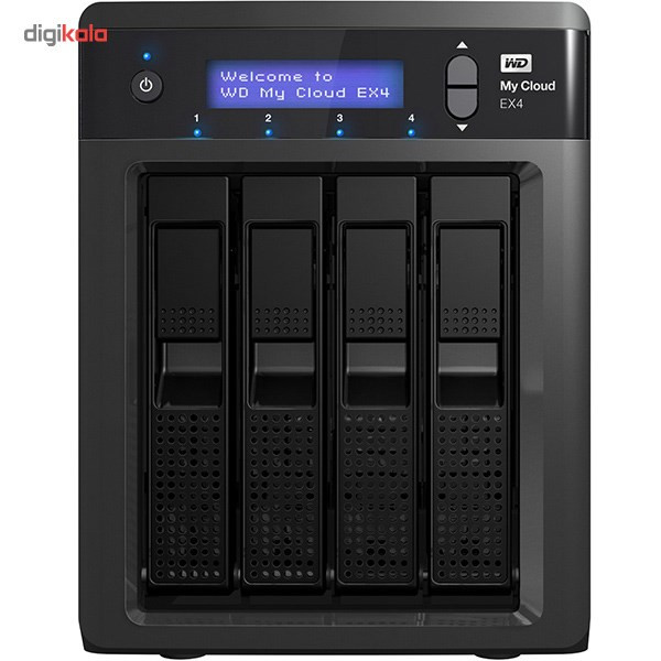 ذخیره ساز تحت شبکه وسترن دیجیتال مدل مای کلاود EX4 ظرفیت 8 ترابایت