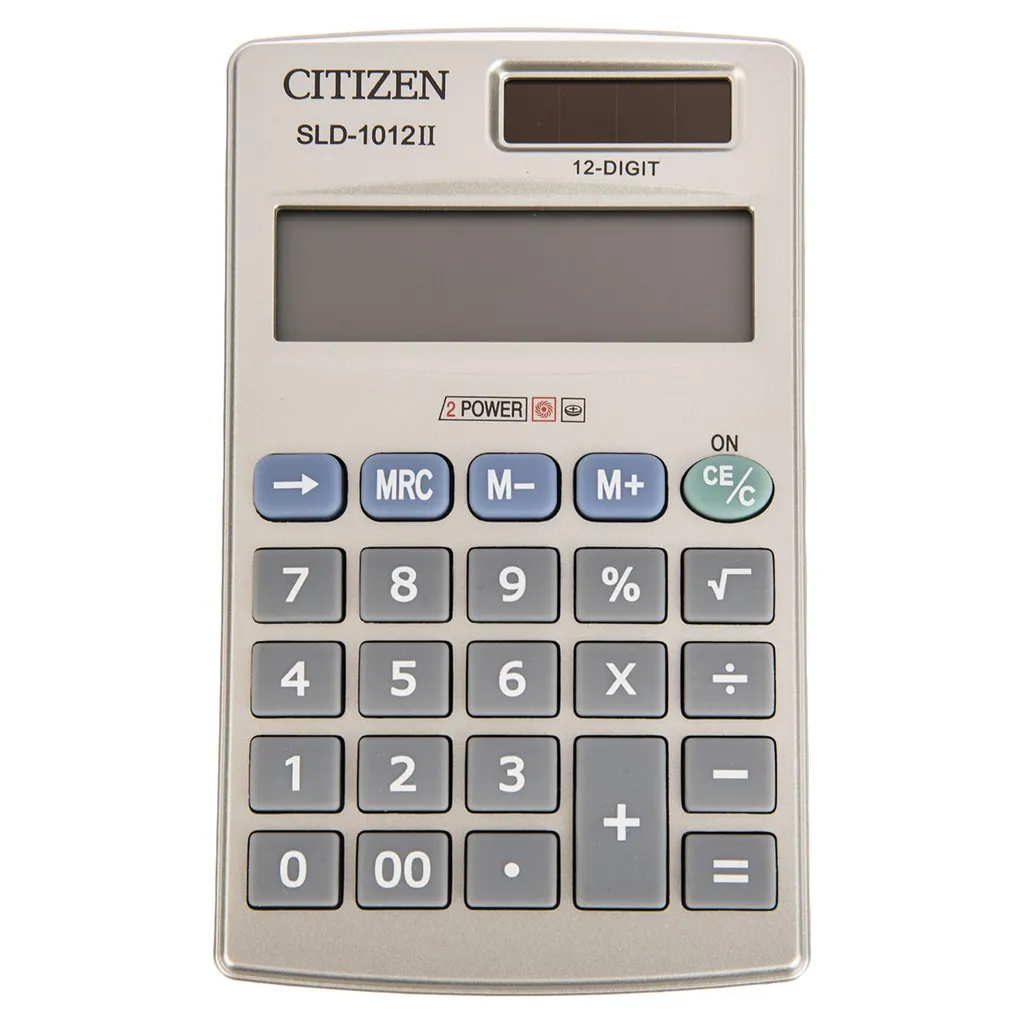 ماشین حساب جیبی سیتیزن مدل SLD-1012II