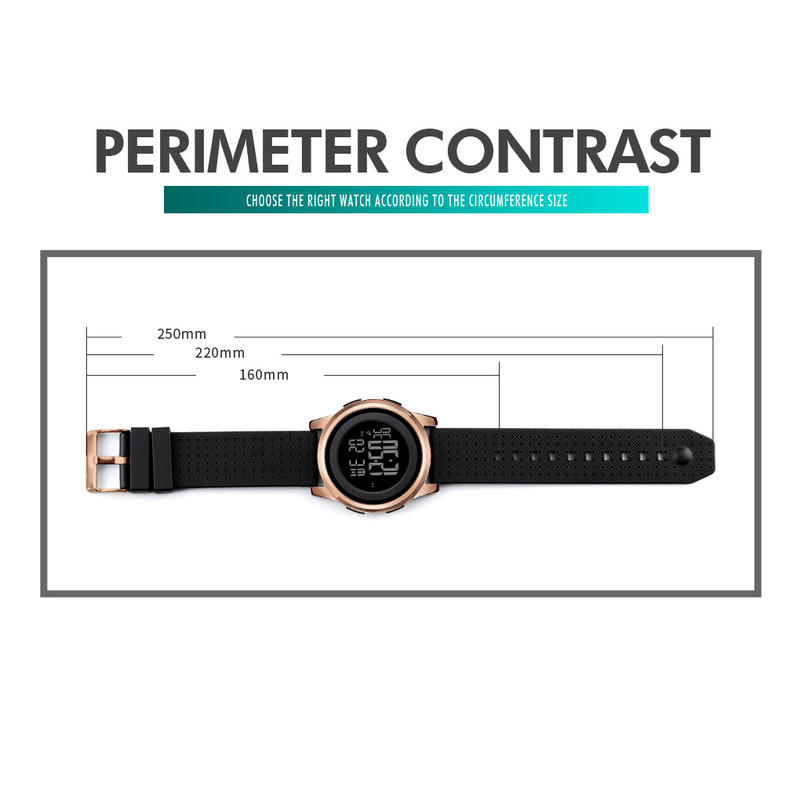 ساعت مچی دیجیتال مردانه اسکمی مدل 1502 RG