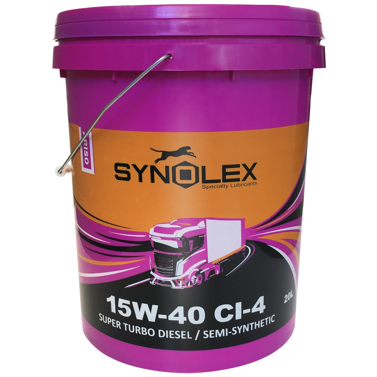 روغن موتور دیزلی سینولکس مدل آریسو 15W-40 CI-4 ظرفیت 20 لیتر