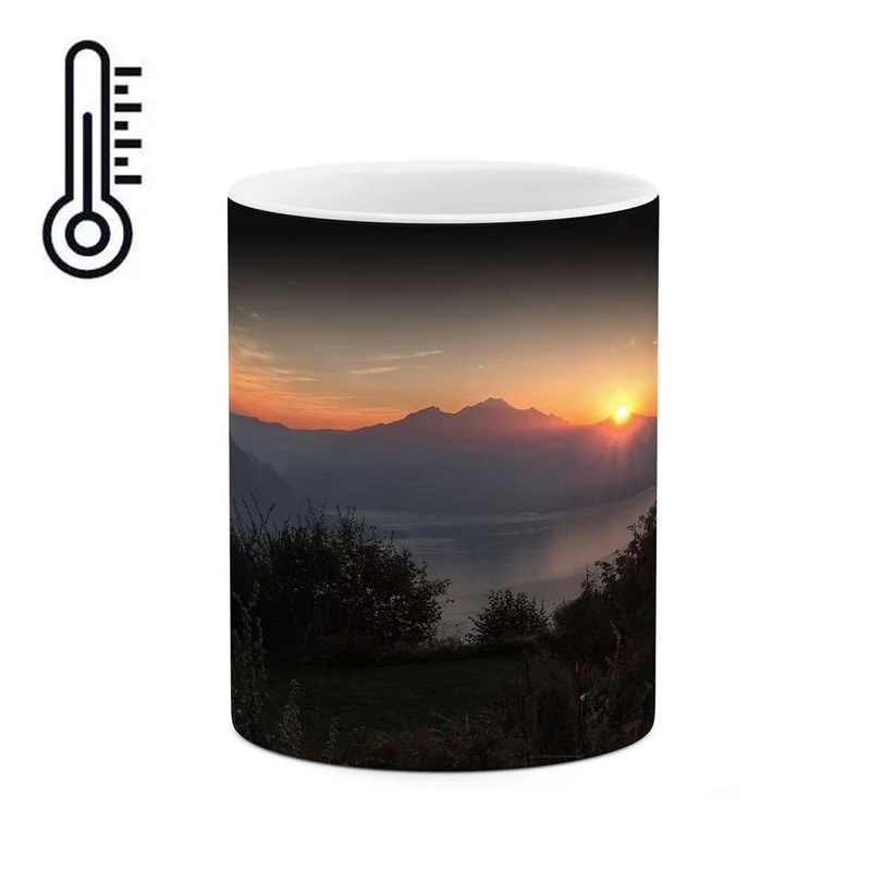 ماگ حرارتی کاکتی مدل منظره کد mgh14549