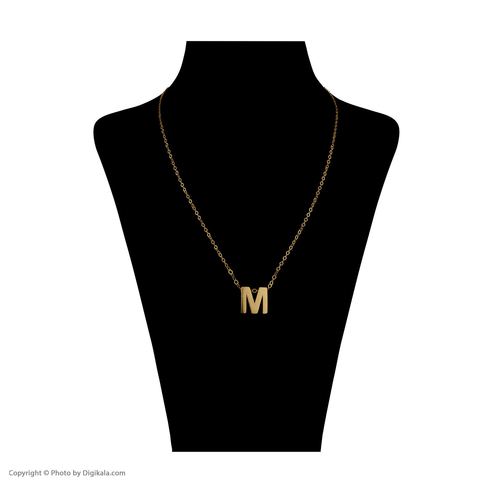 گردنبند طلا 18 عیار زنانه مایا ماهک مدل MM1771 -  - 2