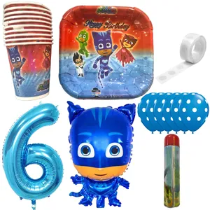 مجموعه 30 عددی تم تولد مستر تم طرح شب نقابها کد 6