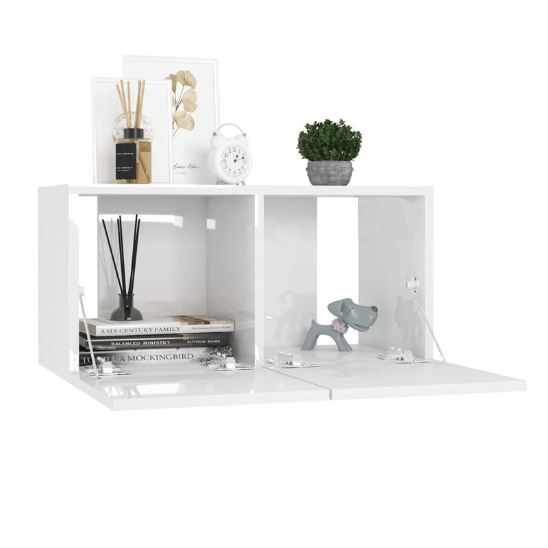 میز تلویزیون دیواری چوبیکو مدل TV Shelf1