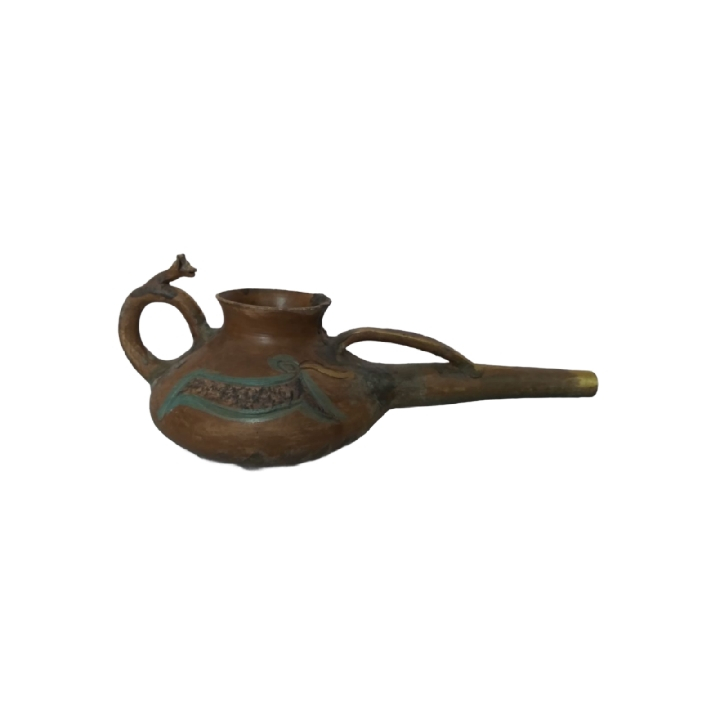 چراغ پی سوز سفالی مدل N102