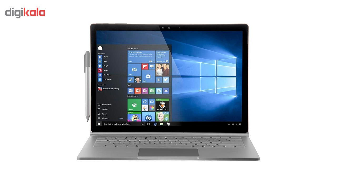 لپ تاپ 13 اینچی مایکروسافت مدل Surface Book - N2 لپ تاپ 13 اینچی مایکروسافت مدل Surface Book - N2
