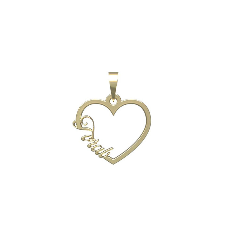 آویز گردنبند طلا 18 عیار زنانه مدوپد مدل اسم تراب torab کد PB1-10683