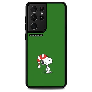 AKAM AMCWSGS21U-SNOOPY4 Cover For Samsung Galaxy S21 Ultra