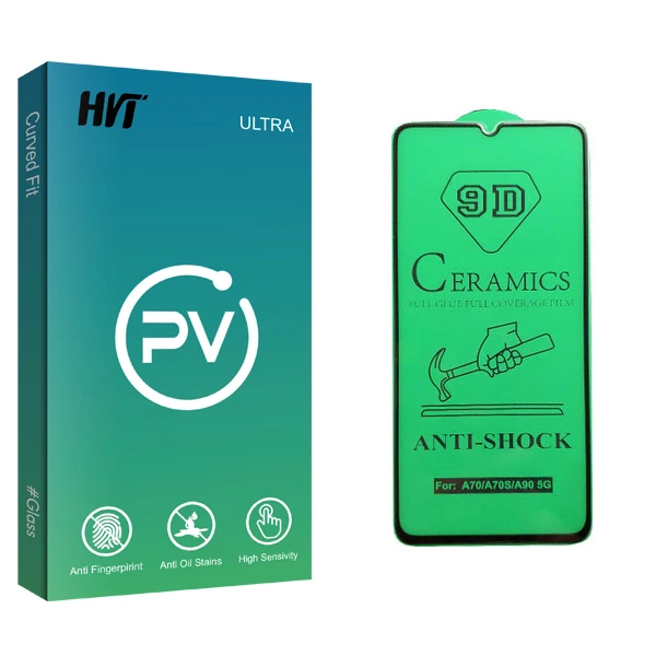 محافظ صفحه نمایش سرامیکی اچ وی تی مدل PV glass مناسب برای گوشی موبایل سامسونگ Galaxy A70s