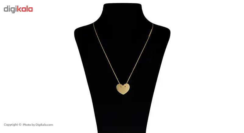 گردنبند طلا 18 عیار زنانه مایا ماهک مدل MM0370 طرح قلب