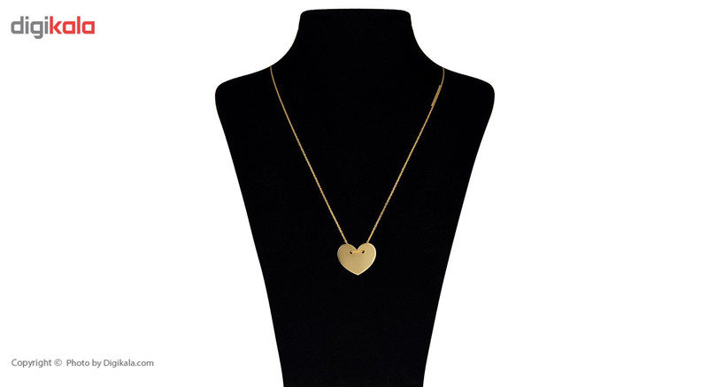 گردنبند طلا 18 عیار زنانه مایا ماهک مدل MM0370 طرح قلب