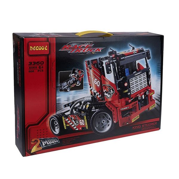ساختنی دکول مدل Racer Truck ساختنی دکول مدل Racer Truck