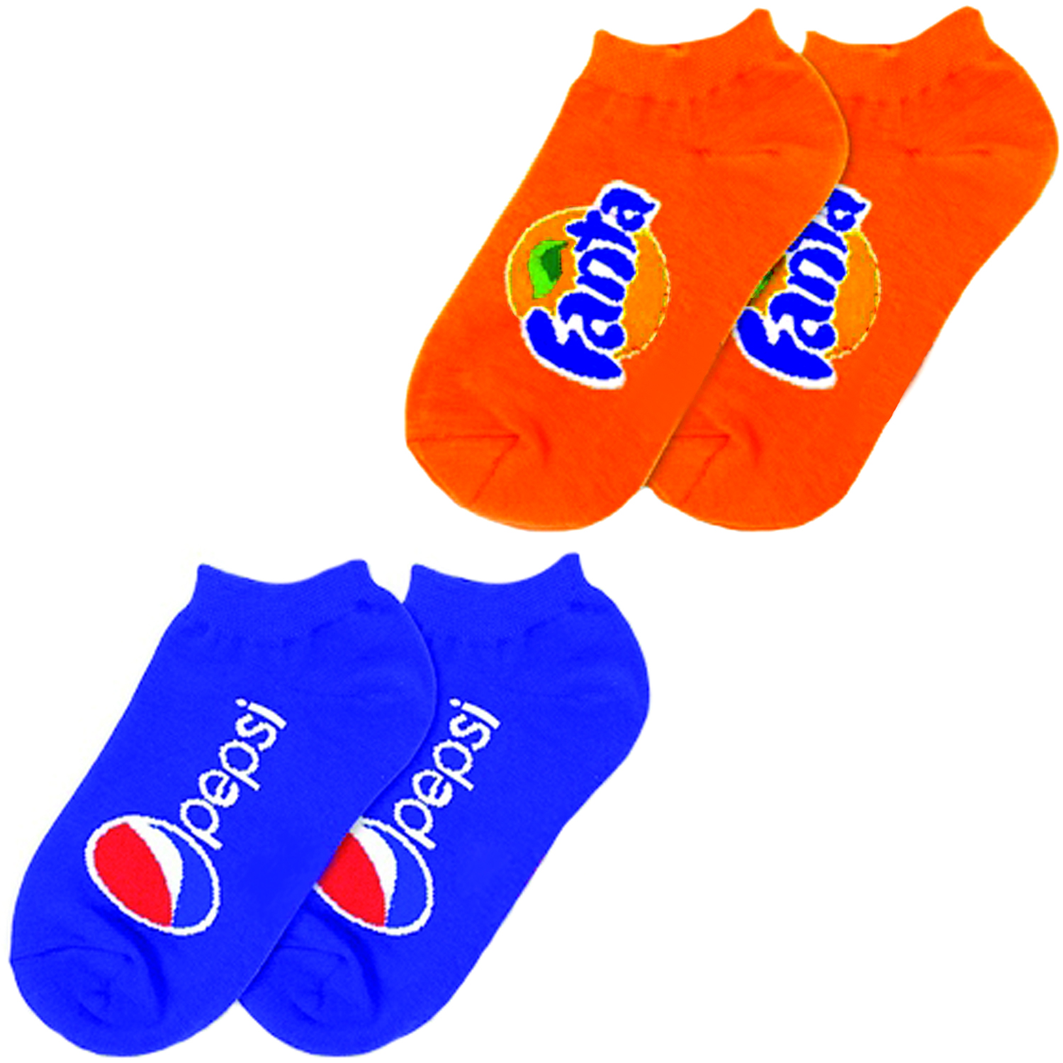 جوراب  کامفورت مدل نوشابه بسته 2 عددی