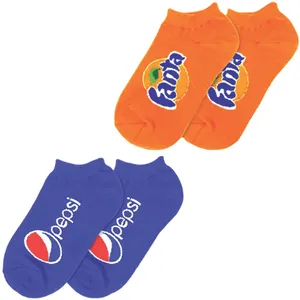 جوراب کامفورت مدل نوشابه بسته 2 عددی