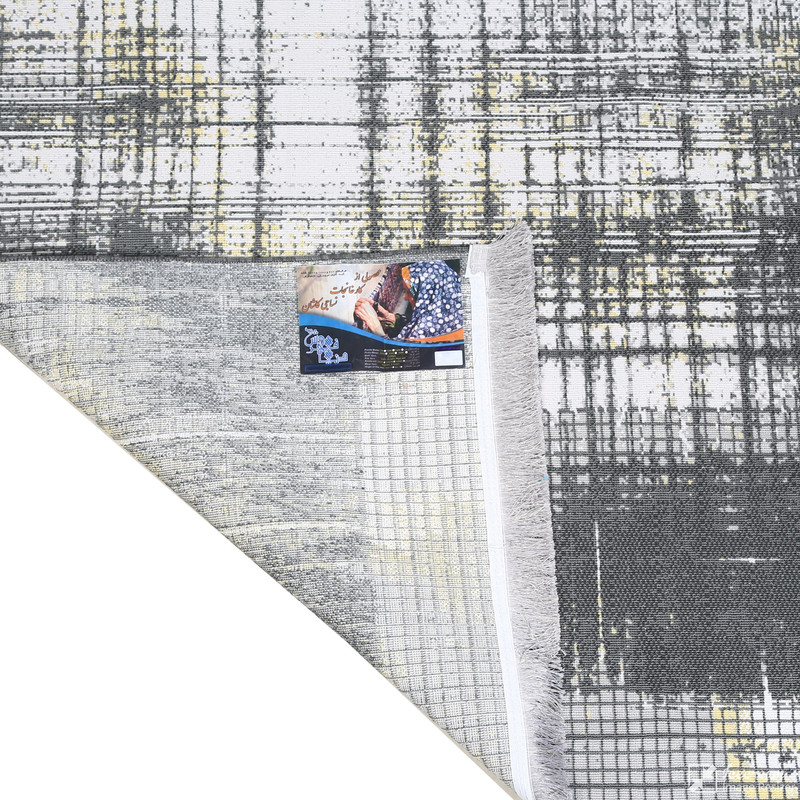 گلیم ماشینی دنیای فرش مدل آبان کد 1712