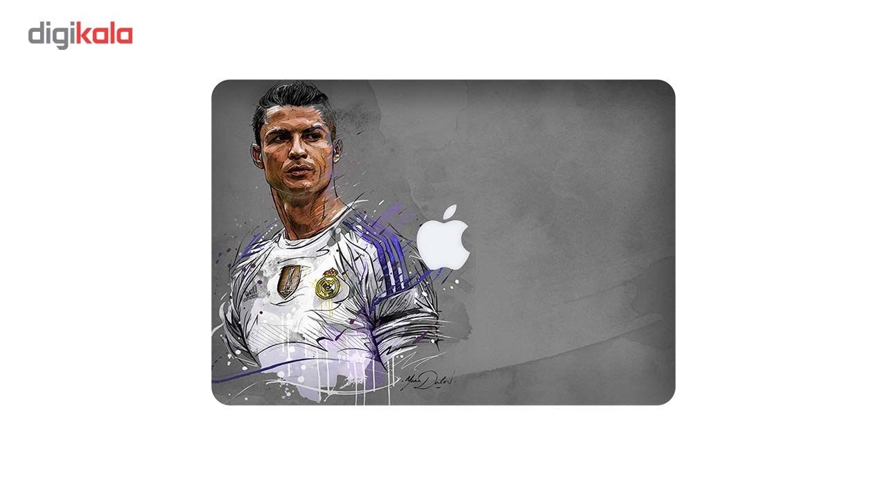 برچسب تزئینی ونسونی مدل CR7 Art مناسب برای مک بوک پرو 13 اینچی main 1 1