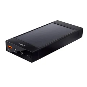 شارژر همراه خورشیدی آکی مدل PB-P23 ظرفیت 16000 میلی آمپر ساعت