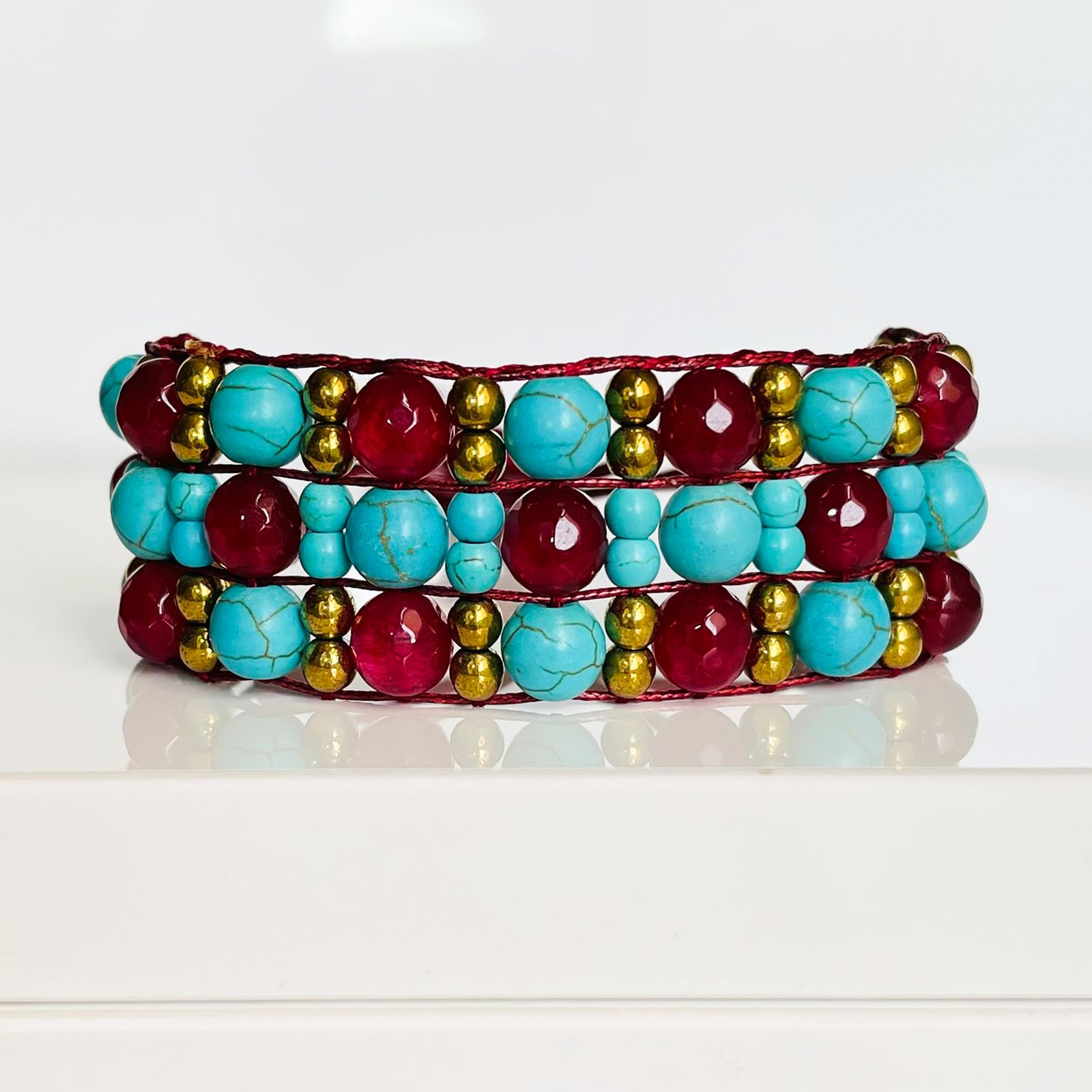 دستبند زنانه دل تافته مدل Del_B29 - - 3