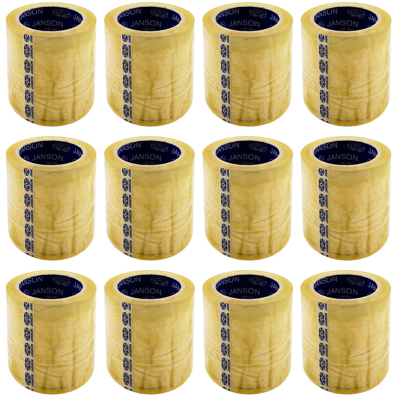 چسب پهن جانسون مدل شفاف عرض 10 سانتی متر بسته 24 عددی چسب پهن جانسون مدل شفاف عرض 10 سانتی متر بسته 24 عددی