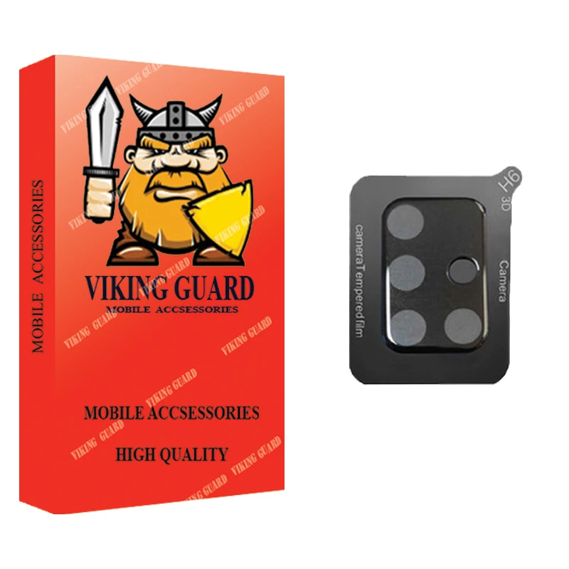 محافظ لنز دوربین وایکینگ گارد مدل 3D مناسب برای گوشی موبایل سامسونگ Galaxy A51