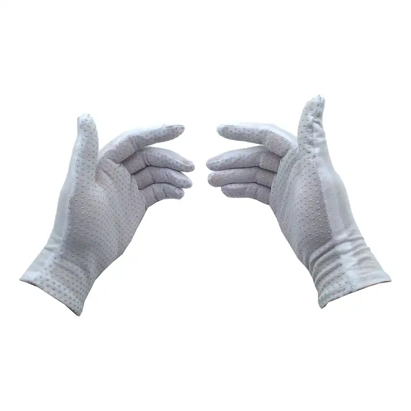 دستکش زنانه مدل رانندگی کد 1098 رنگ سفید